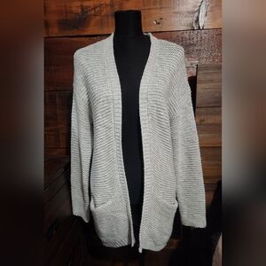 🍁 Vero Moda Light Gray Knit Cardigan